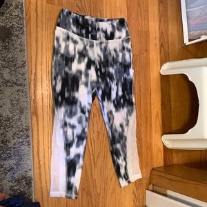 Zella Marble Black and White Leggings